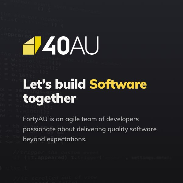 FortyAU Software Development