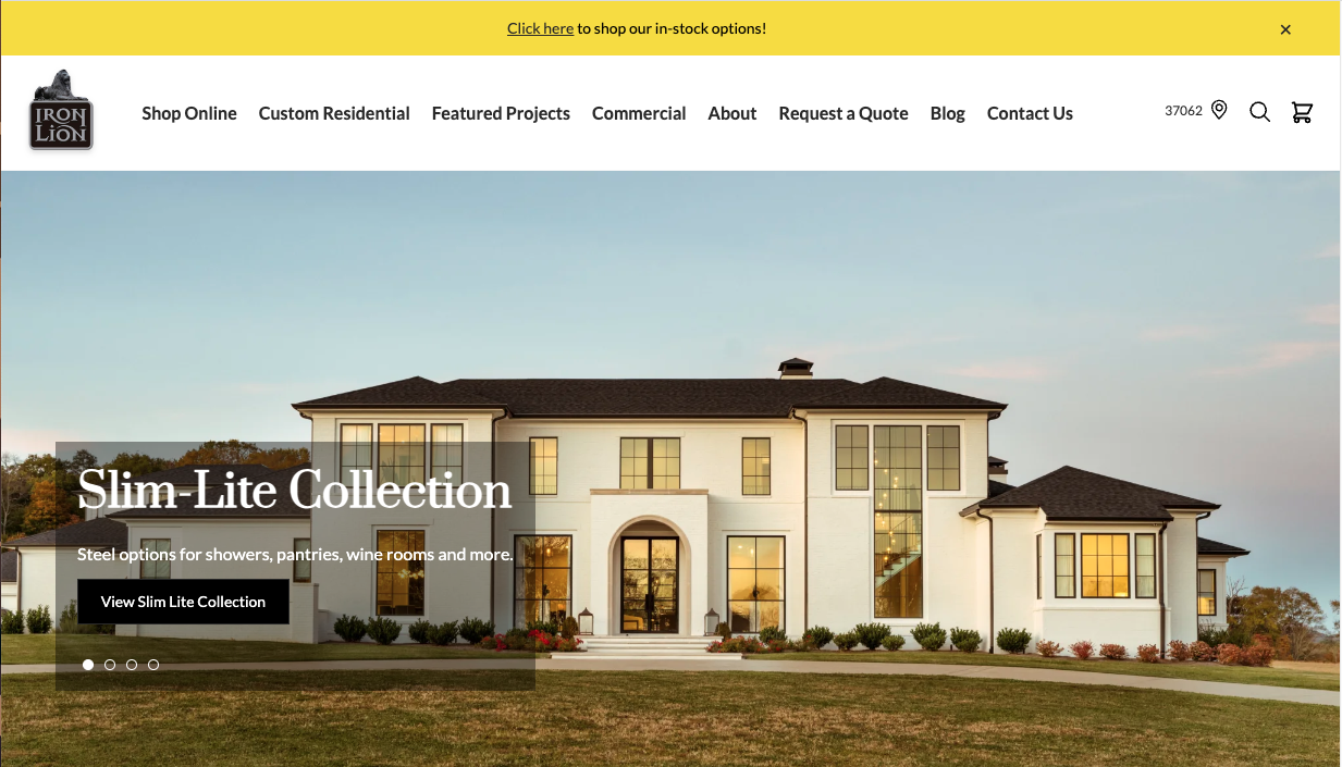 Luxury Steel Home Finishes - Elevating the Ecommerce Experience